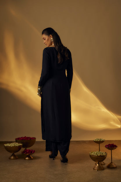 Black Kurta Set